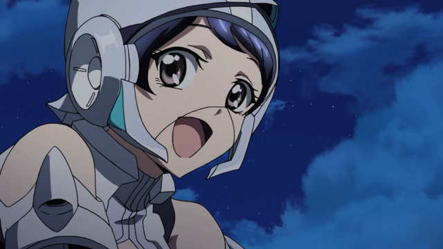 Cross Ange – ep 2 – Ai, ai, Sunrise…