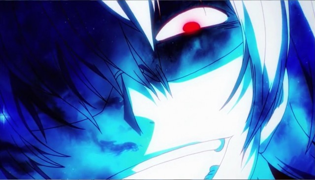 O espirito maligno despertando em Hotaru:  "-Eu quero sangue!"