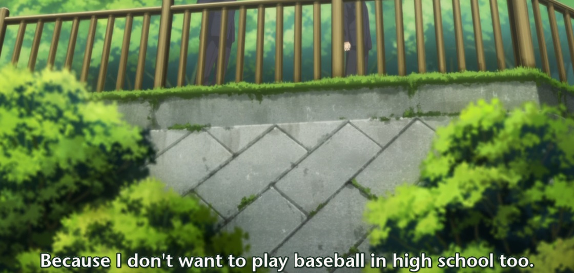 "Você não quer jogar beisebol no Ensino médio?"