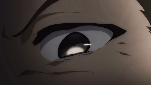 Os olhos da Swim Swim parecem com os olhos sanguinários do pai da Ako Hatoda