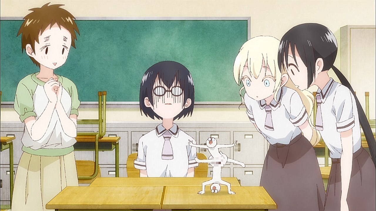 Asobi Asobase Ep Boneco De Coc Uma L Mina Nas M Os Anime