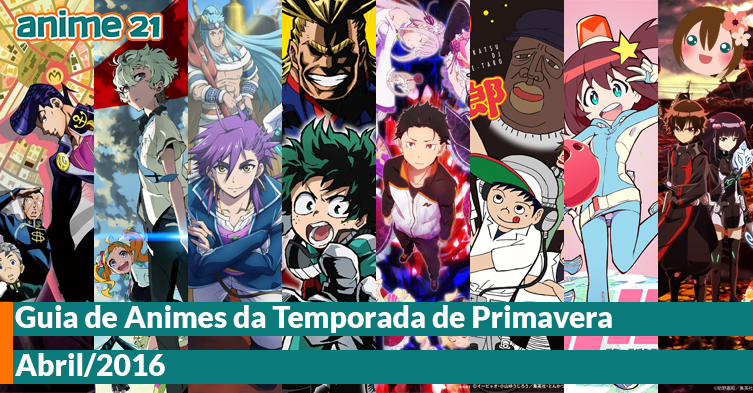 Guia de Animes: novos Animes de 2019 – Primavera (Abril