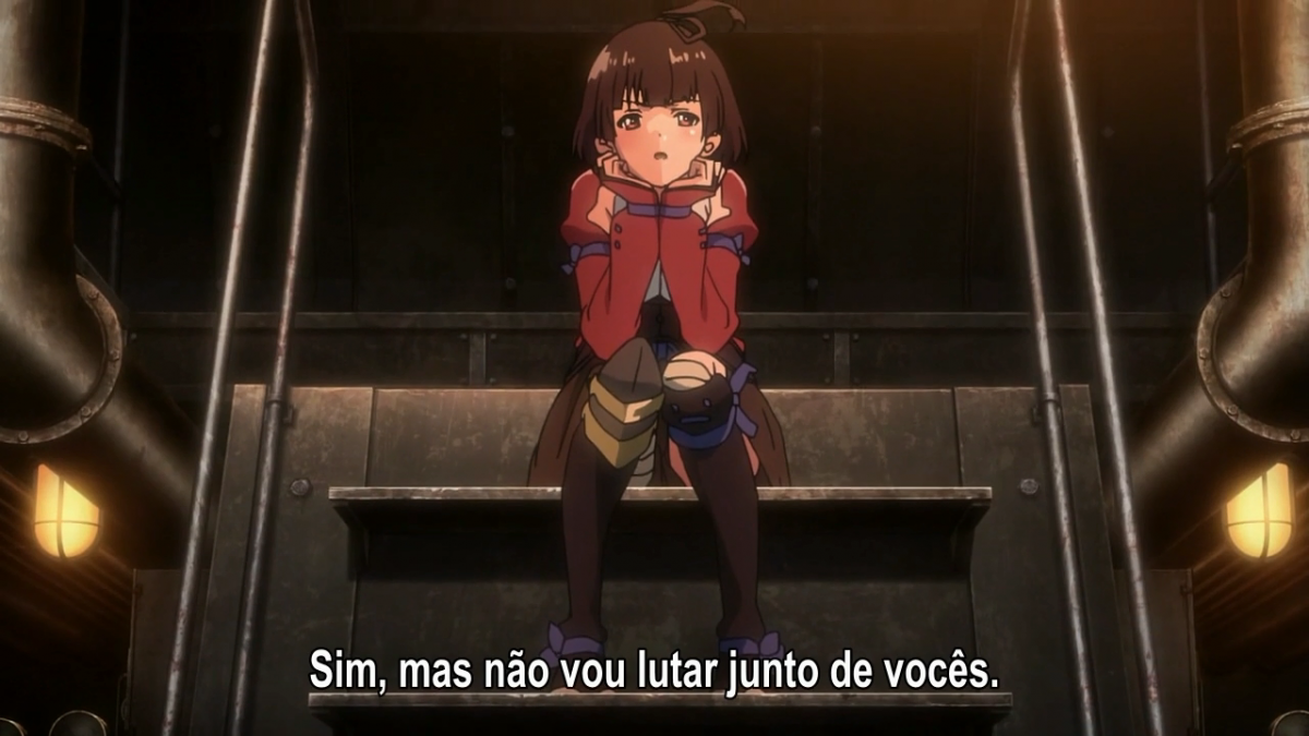 Koutetsujou no Kabaneri ep 2  Impressões e explicação da cena da cura 