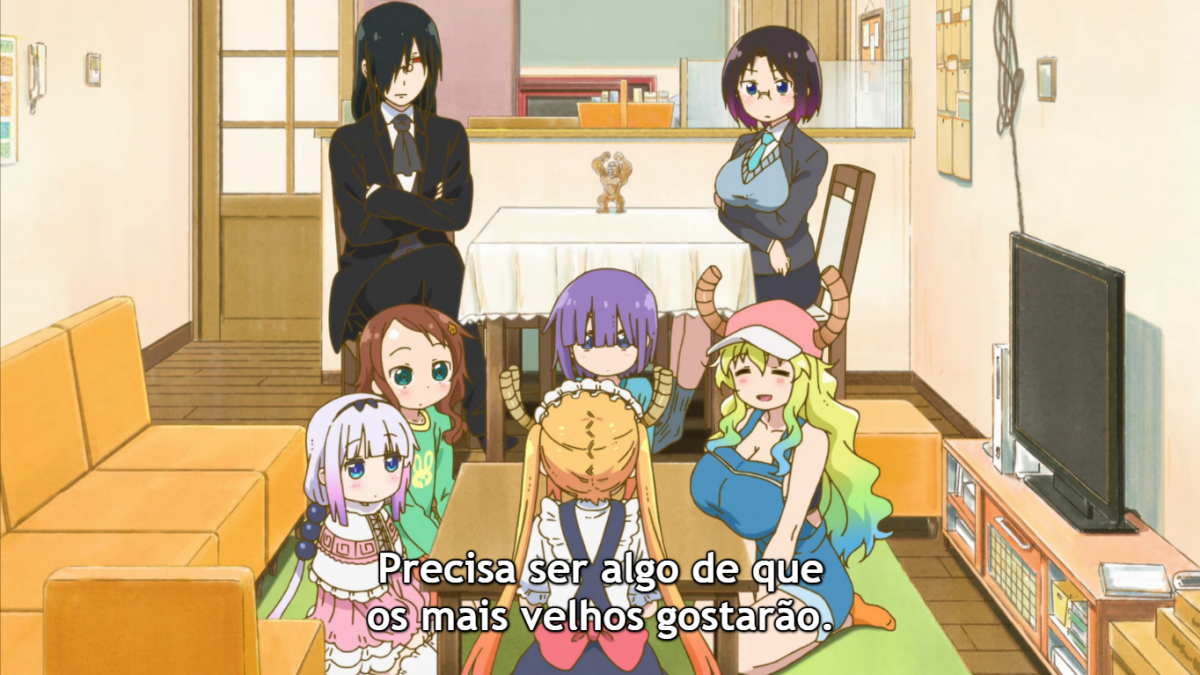 Kobayashi-san chi no Maid Dragon é um anime bem problemático