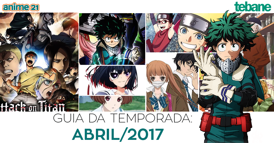 Guia de Novos Animes e Continuações para Temporada de Abril 2021