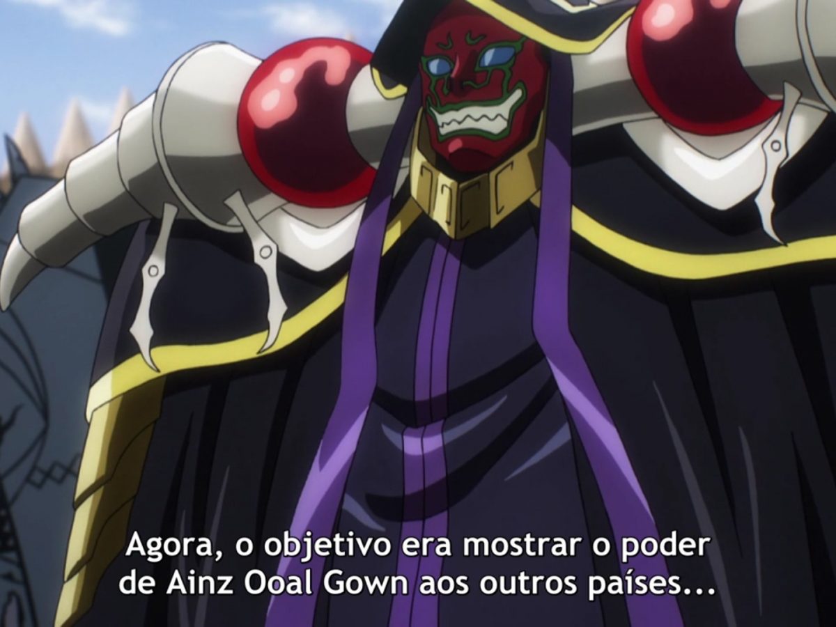 meu nome é: ais ogum. ep:3 parte:5 1 temporada de Overlord. #Anime #v