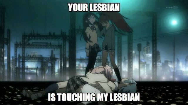 Sua lésbica está encostando na minha lésbica