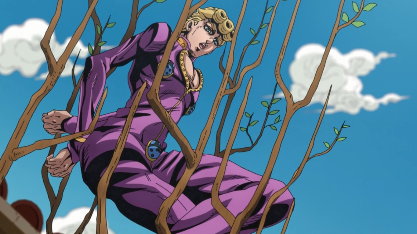 Giorno Giovanna tem um stand (GER) - todos os atributos são nulos