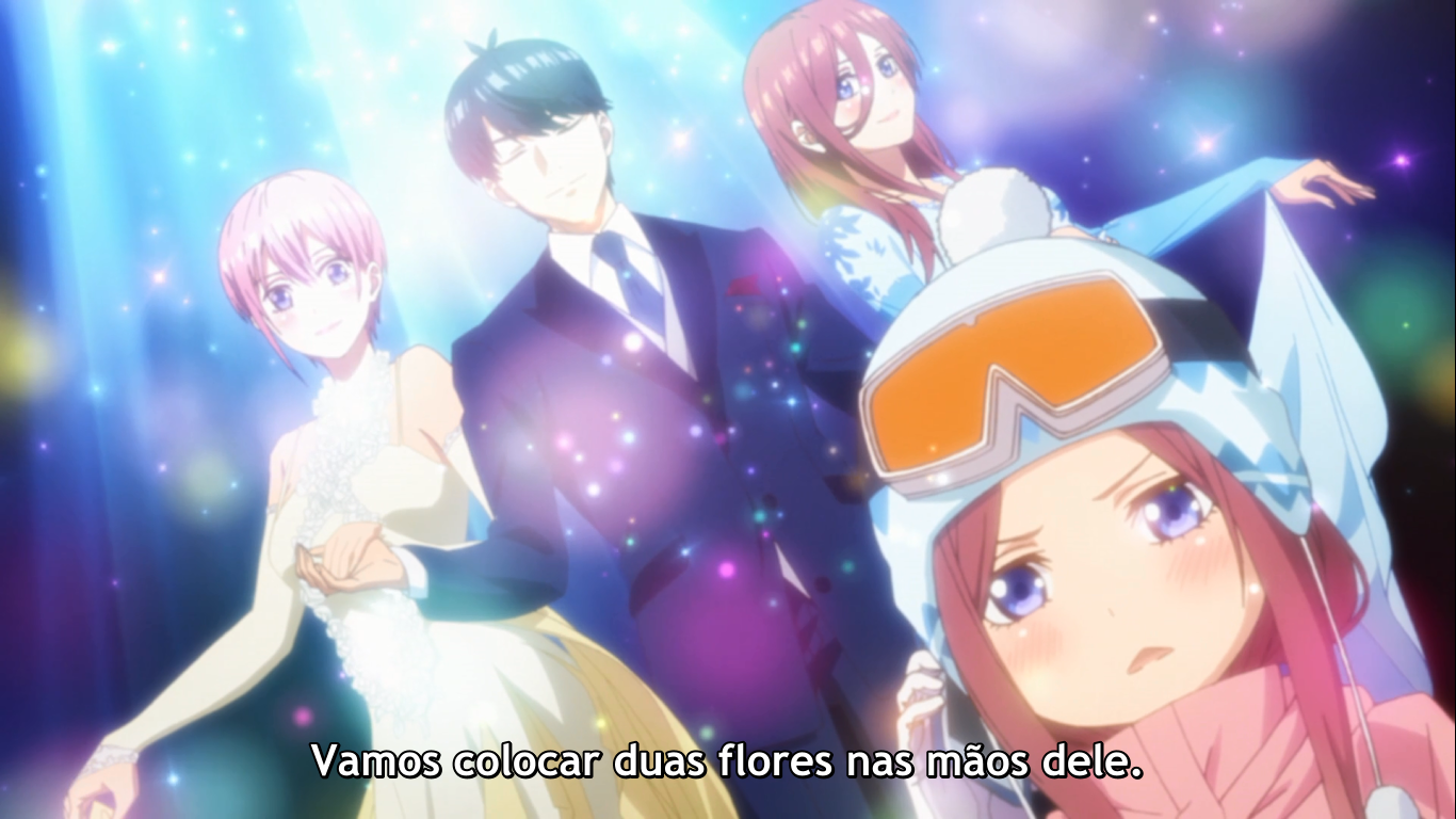 O que estão achando da nova temporada de Gotoubun No Hanayome? Apesar da  Nino estar se destacando, ainda gosto mais da Ichika hewhehe : r/animebrasil