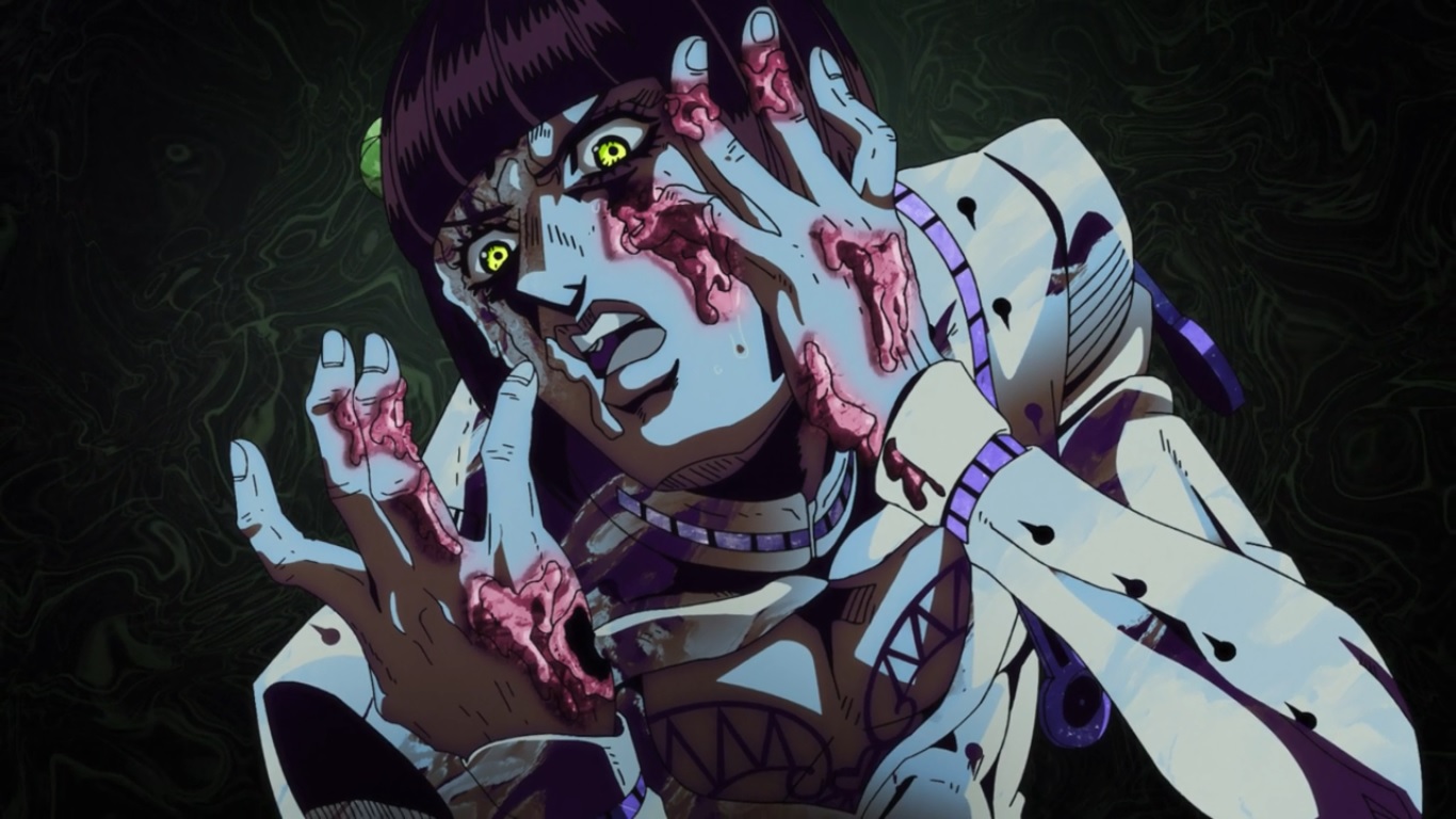 Jojo's Bizarre Adventure: Vento Aureo – ep 32 – Quem toma porrada é o  Doppio, mas quem sofre o golpe é a gente