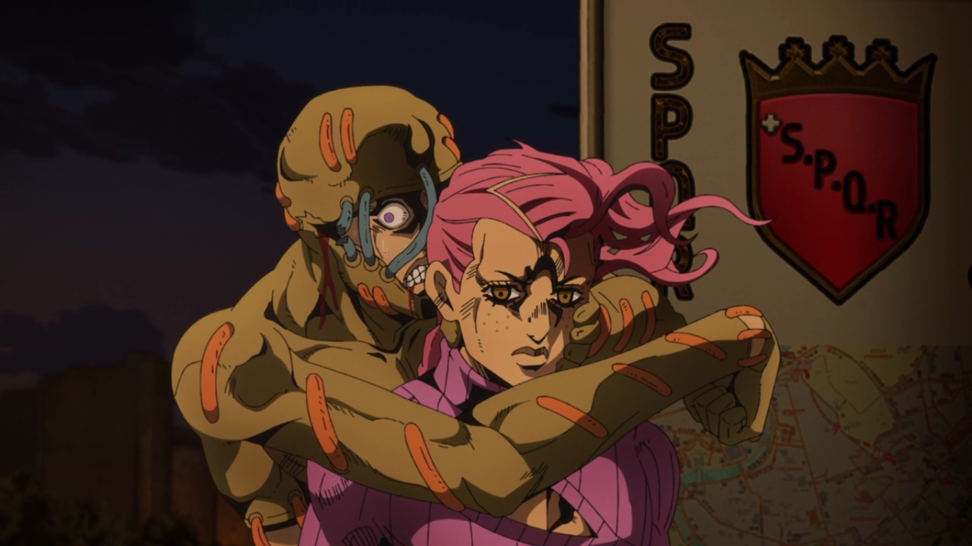 Jojo's Bizarre Adventure: Vento Aureo – ep 32 – Quem toma porrada é o  Doppio, mas quem sofre o golpe é a gente