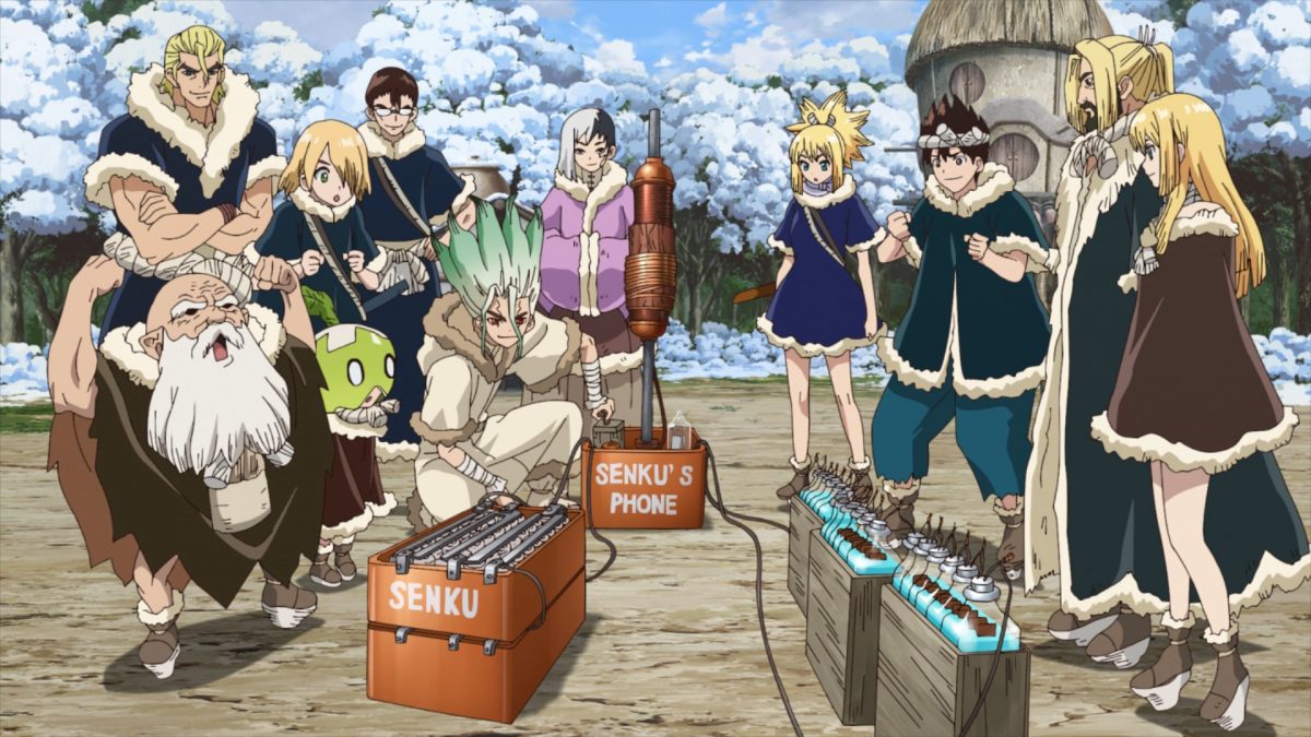 Dr. Stone – ep 23 – A forma original do nokia tijolão | Anime21