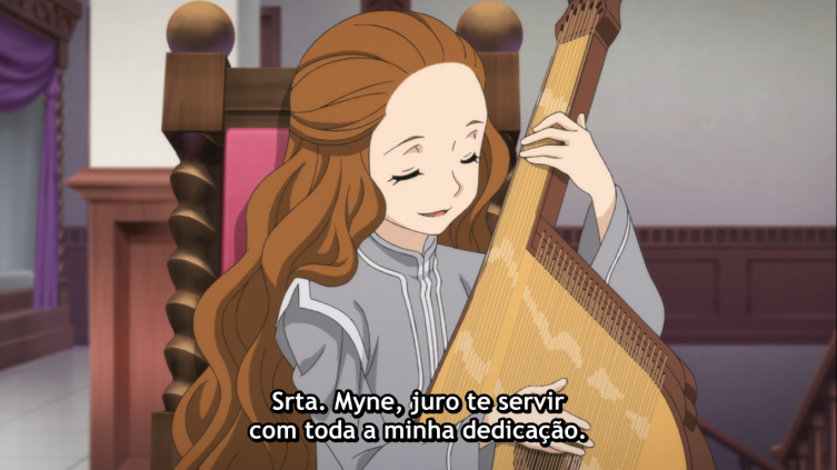 Ascendance of a Bookworm 2 – ep 7 – Conhecendo algo chamado música
