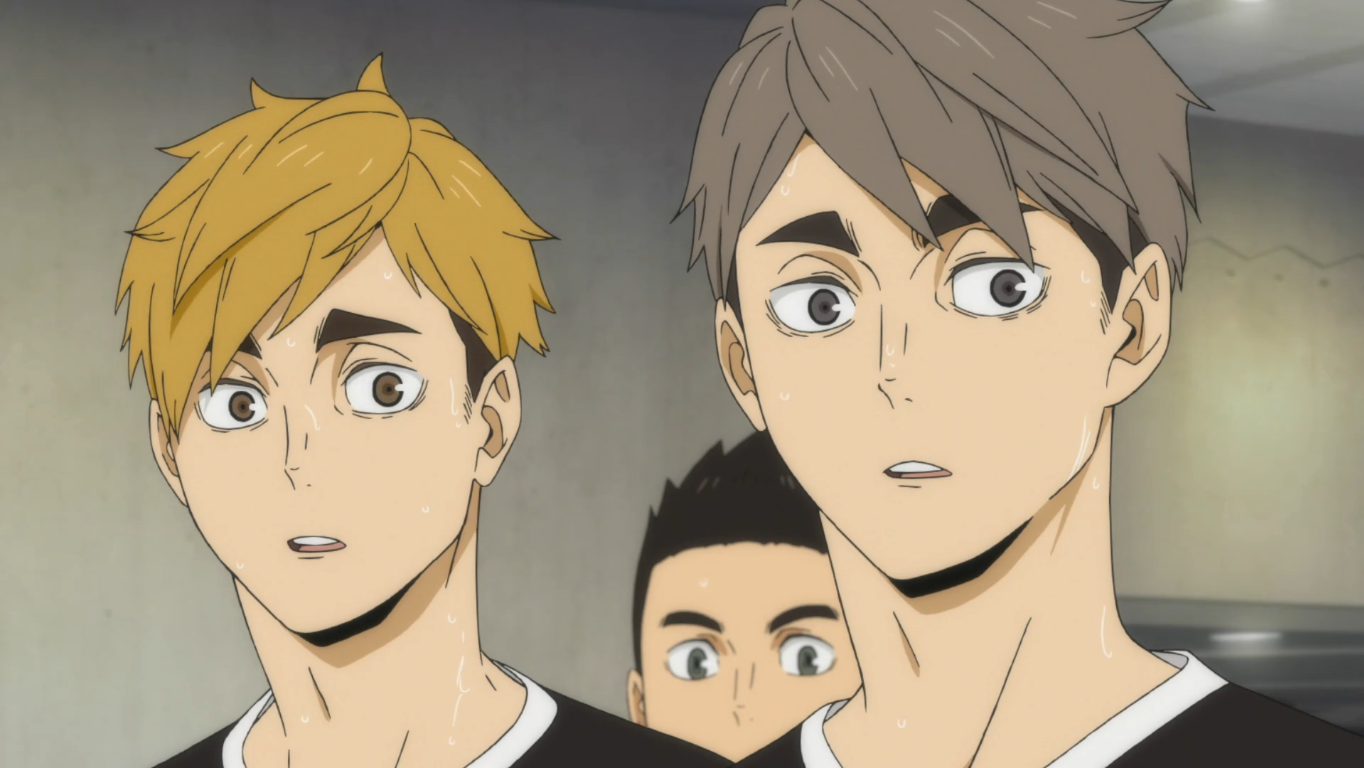 Haikyuu BR - Quem nunca mentiu sobre a altura né 😳 [Quarta temporada,  episódio 12] ~Coruja