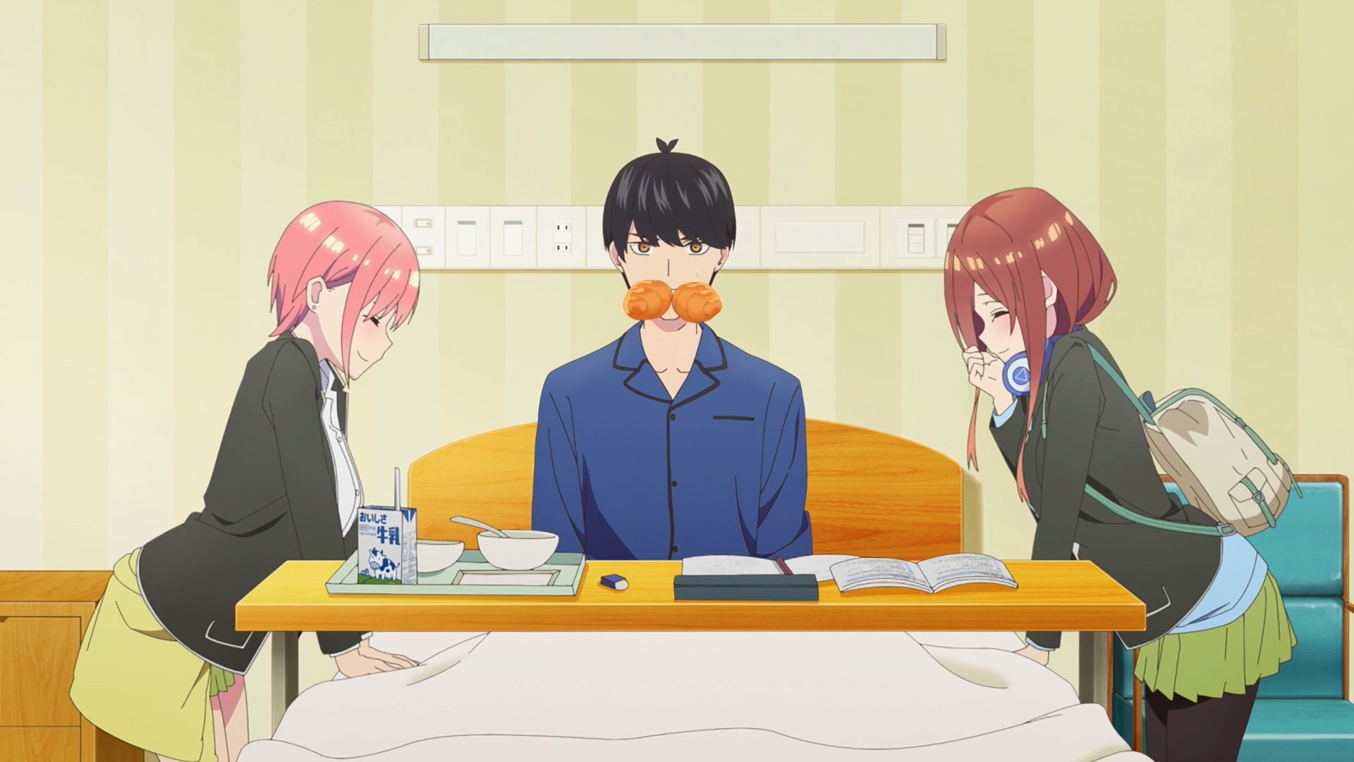 Elas vão dormir no mesmo Quarto que Ele / Gotoubun no Hanayome