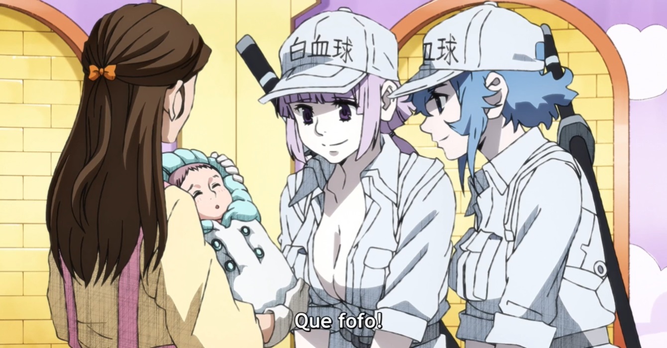 N! Drops] Ago'2018 #22: diversão e aprendizado em Hataraku Saibou