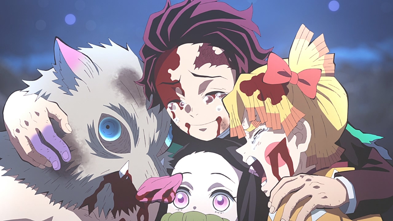 kimetsu no yaiba vila dos ferreiros ep 11 final #kimetsunoyaiba #demon